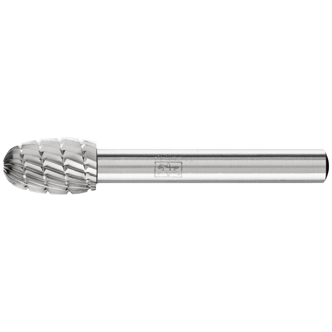 PFERD TOOLS HSS Frässtift Tropfenform O Ø 10x16 mm Schaft-Ø 6 mm Z 3 universal mittel fein Spanbrecher