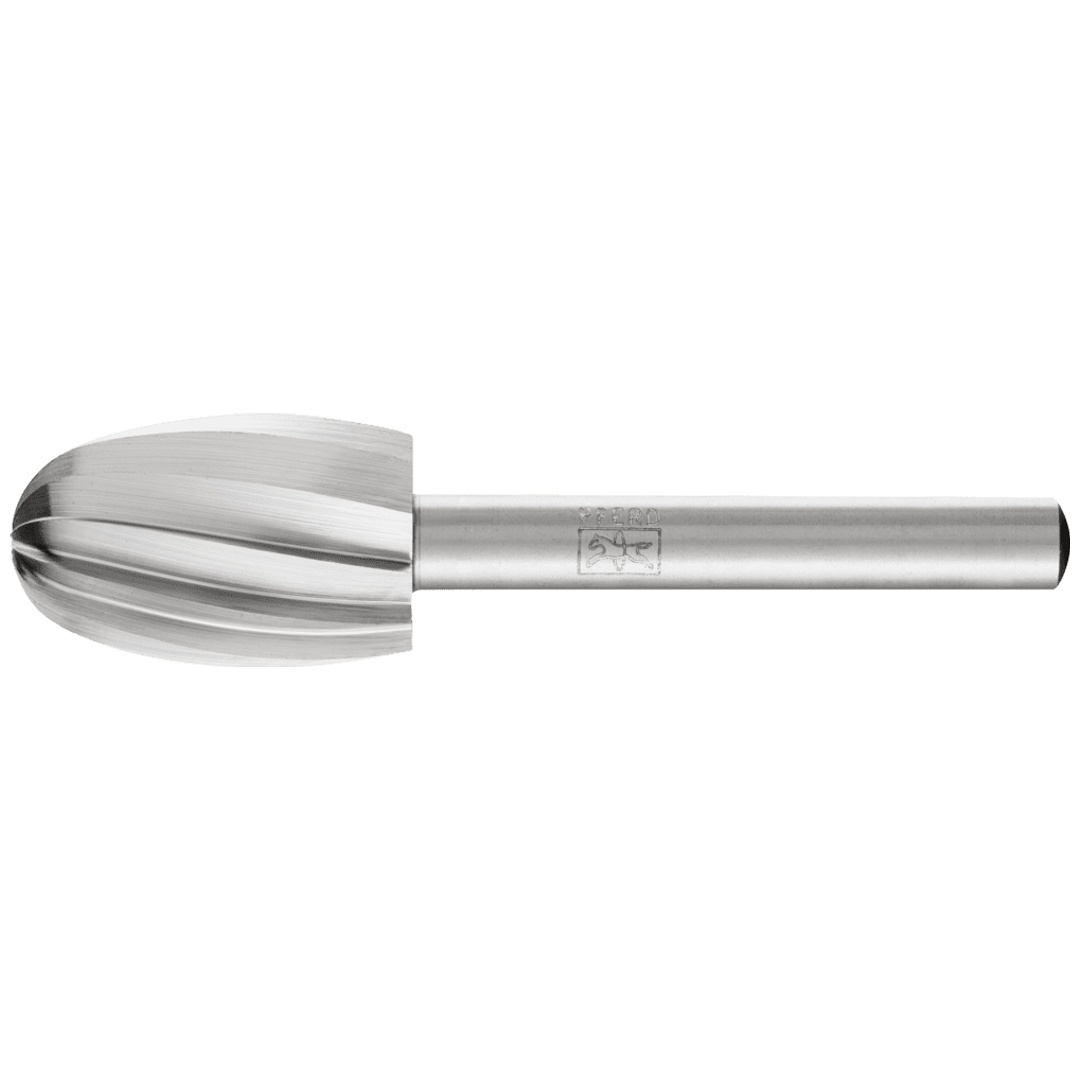 PFERD TOOLS HSS Frässtift ALU Tropfenform O Ø 16x25 mm Schaft-Ø 6 mm Alu/NE
