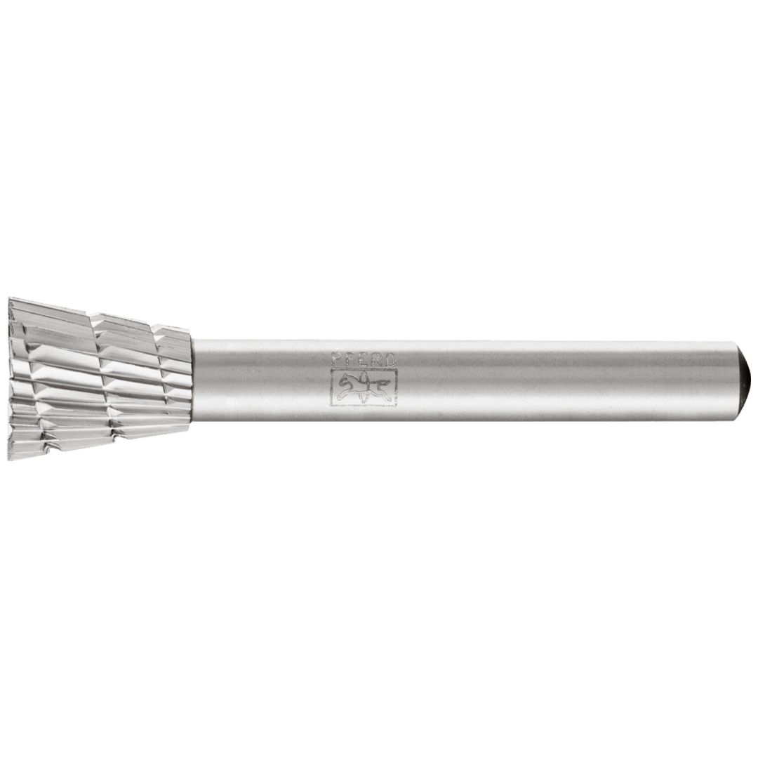 PFERD TOOLS HSS Winkelfrässtift stirn W-ST 12x13 mm Schaft-Ø 6 mm Z 3 universal mittel fein Spanbrecher