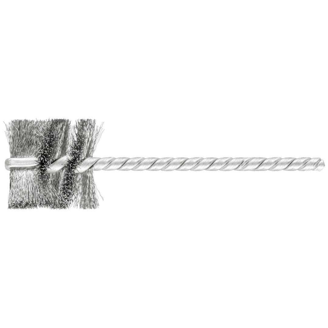 PFERD TOOLS Innenbürste IBU Ø25x25 mm Schaft-Ø3,8 mm Stahl-Draht-Ø0,12