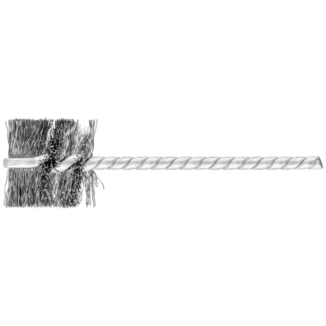 PFERD TOOLS Innenbürste IBU Ø25x25 mm Schaft-Ø3,8 mm Stahl-Draht-Ø0,20