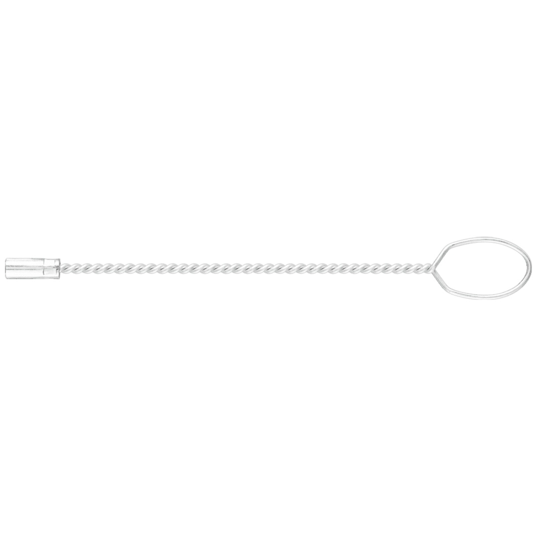 PFERD TOOLS Zubehör Drahtstiel mit Öse IBUS für Innenbürsten mit Gewinde M6 300mm lang