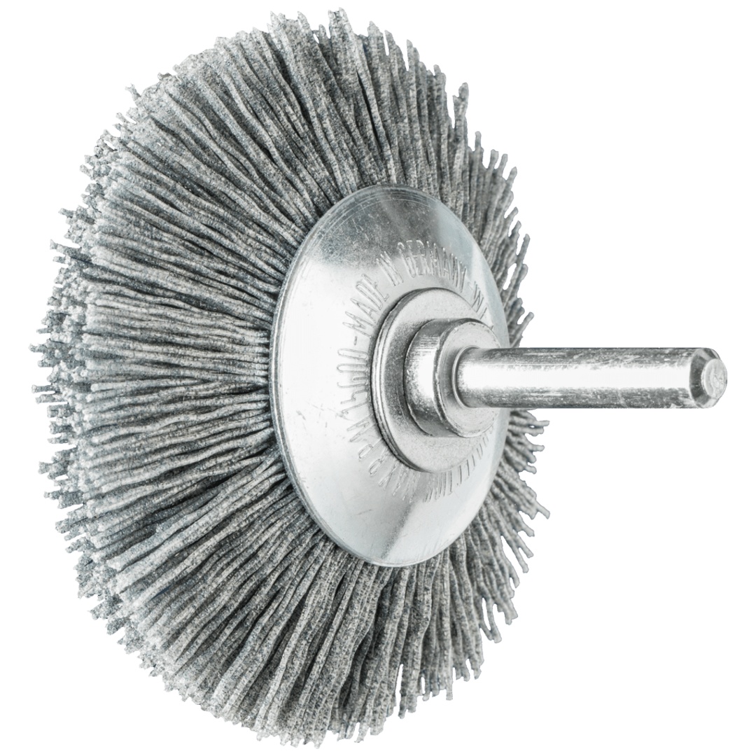 PFERD TOOLS Kegelbürste ungezopft KBU Ø 70x10mm Schaft-Ø 6 mm SiC-Filament-Ø 0,55 mm Korn 120