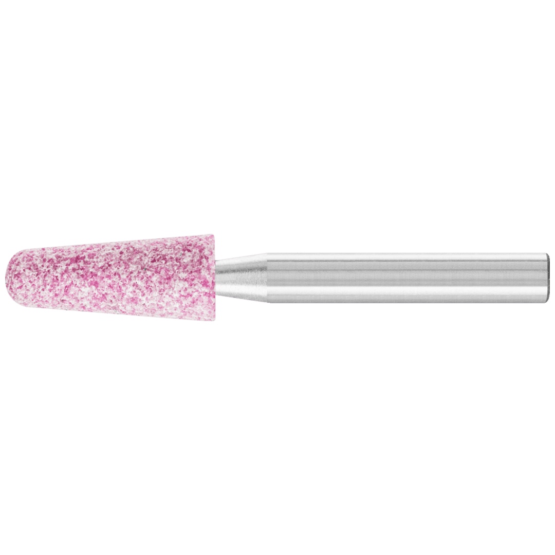 PFERD TOOLS STEEL Schleifstift Kegel Ø 10x25 mm Schaft-Ø 6 mm A46 für Stahl- und Stahlguss
