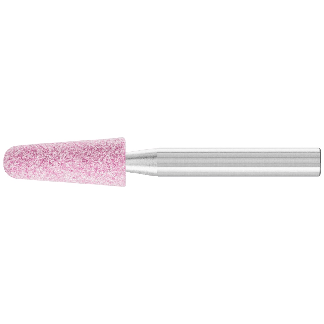 PFERD TOOLS STEEL Schleifstift Kegel Ø 10x25 mm Schaft-Ø 6 mm A80 für Stahl- und Stahlguss
