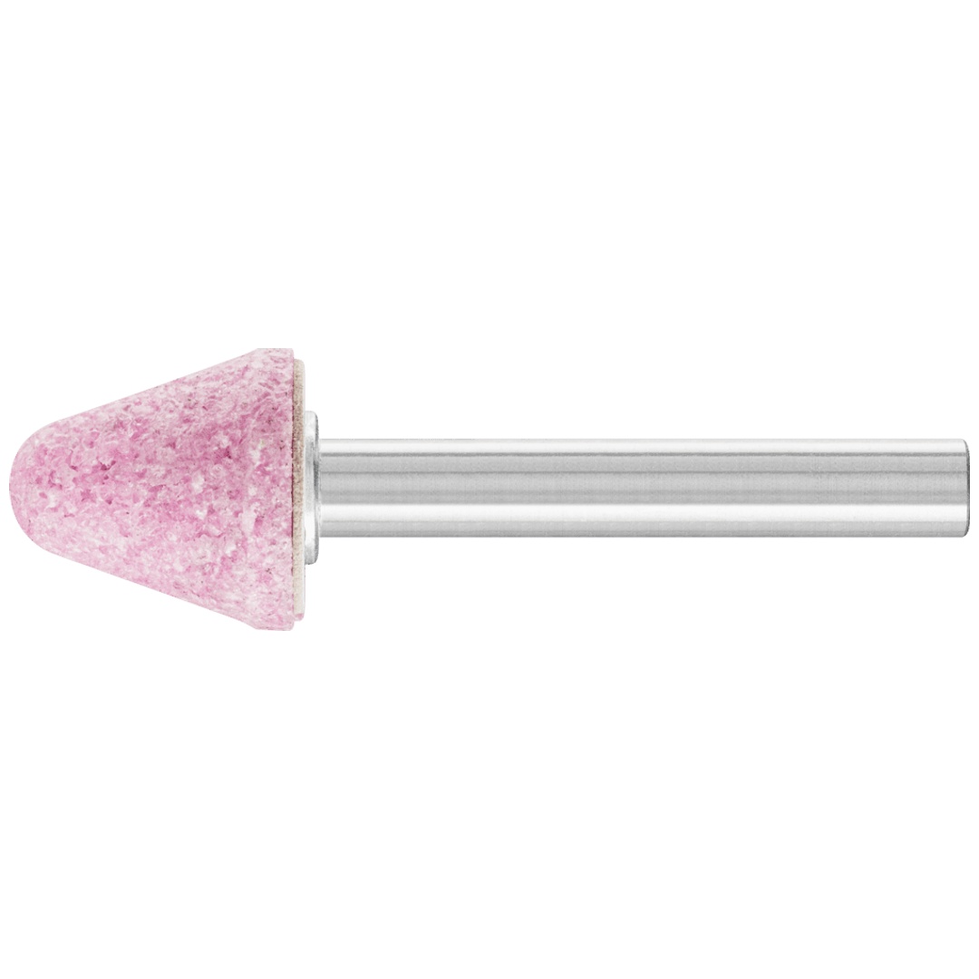 PFERD TOOLS STEEL EDGE Schleifstift Kegel Ø 16x16 mm Schaft-Ø 6 mm A30 für Stahl- und Stahlguss