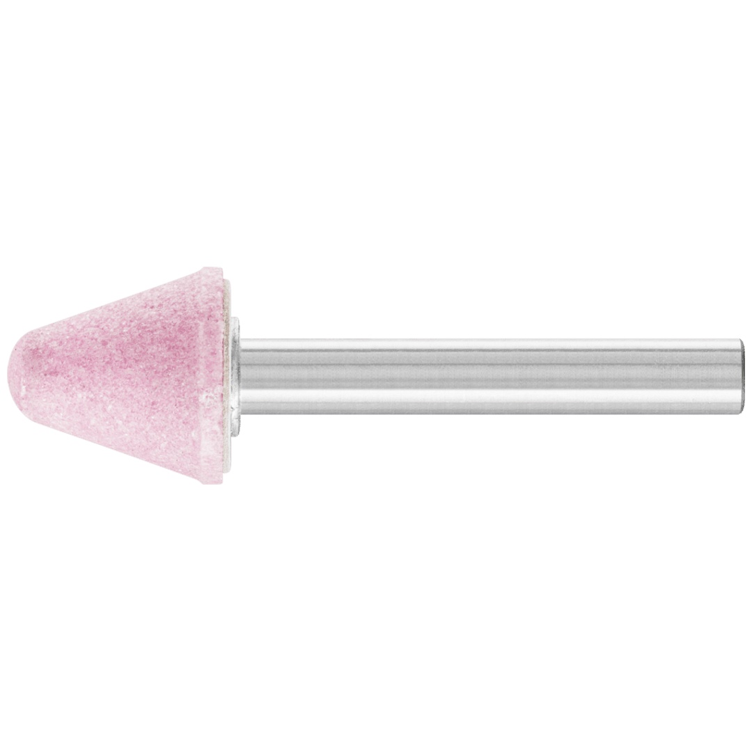 PFERD TOOLS STEEL EDGE Schleifstift Kegel Ø 16x16 mm Schaft-Ø 6 mm A60 für Stahl- und Stahlguss