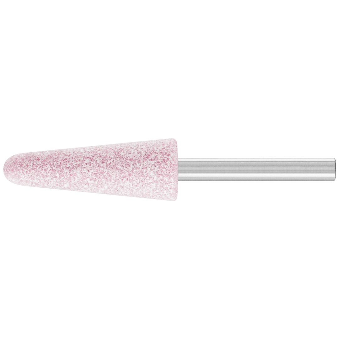 PFERD TOOLS STEEL EDGE Schleifstift Kegel Ø 16x45 mm Schaft-Ø 6 mm A80 für Stahl- und Stahlguss