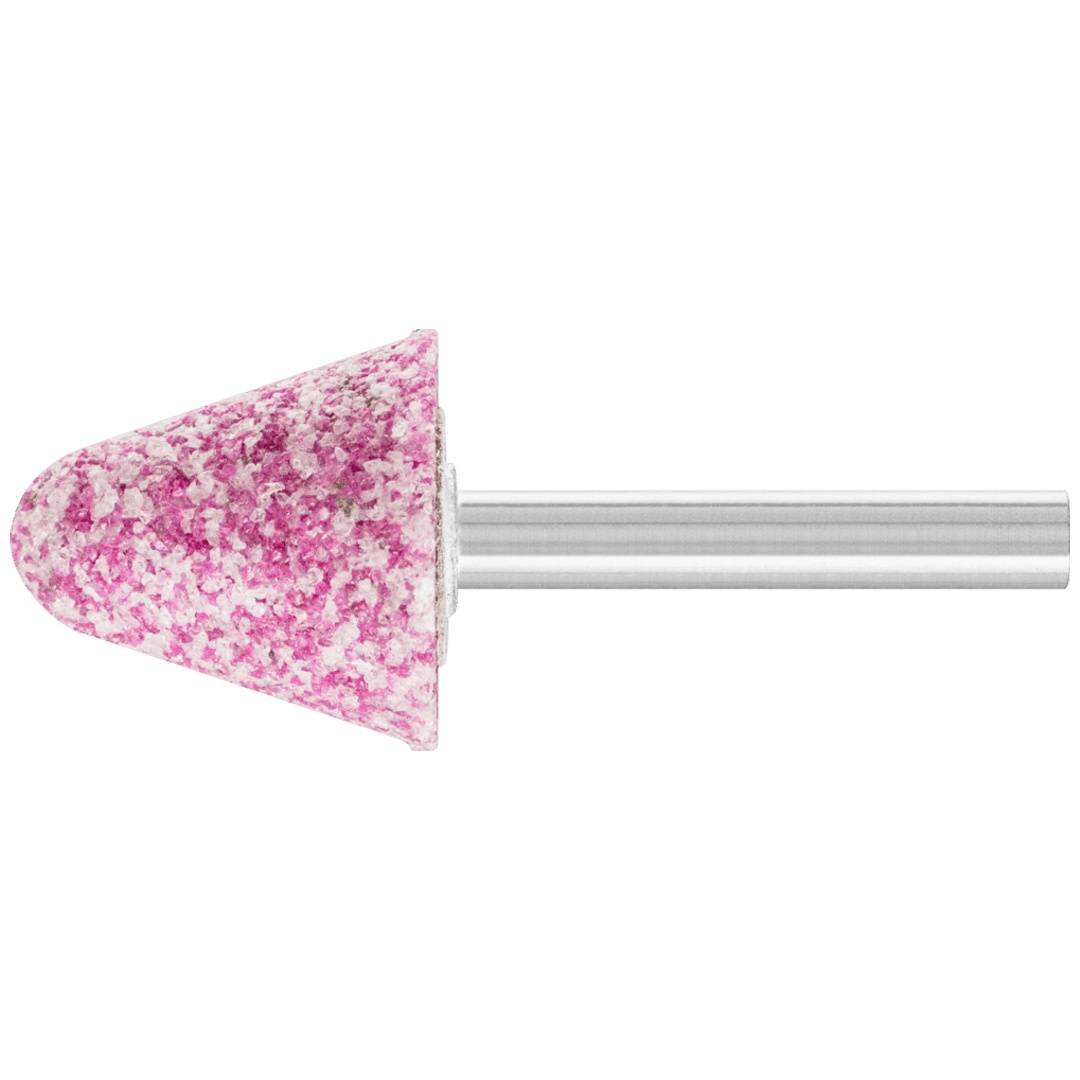 PFERD TOOLS STEEL Schleifstift Kegel Ø 25x25 mm Schaft-Ø 6 mm A30 für Stahl- und Stahlguss