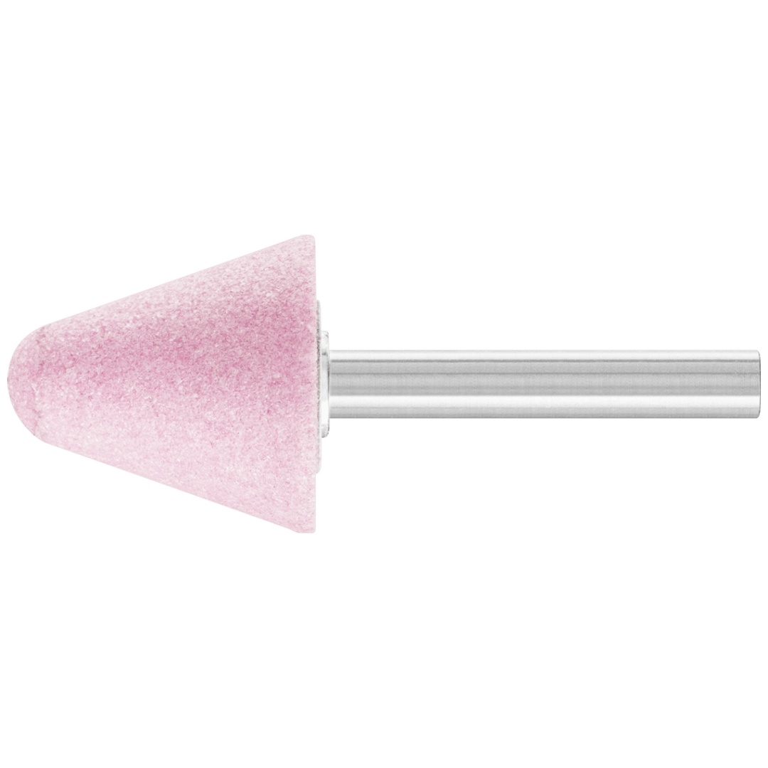 PFERD TOOLS STEEL EDGE Schleifstift Kegel Ø 25x25 mm Schaft-Ø 6 mm A60 für Stahl- und Stahlguss