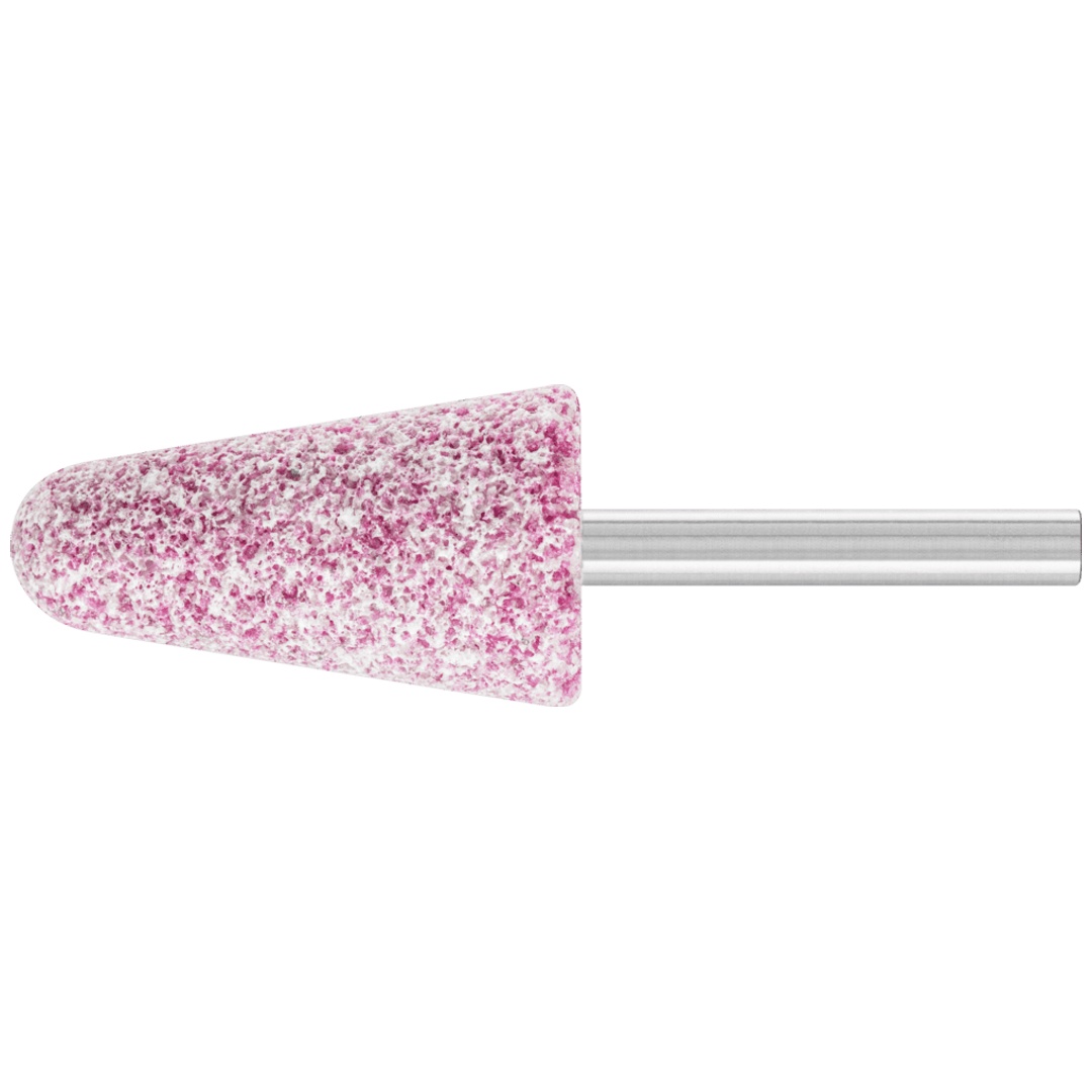 PFERD TOOLS STEEL Schleifstift Kegel Ø 25x45 mm Schaft-Ø 6 mm A30 für Stahl- und Stahlguss