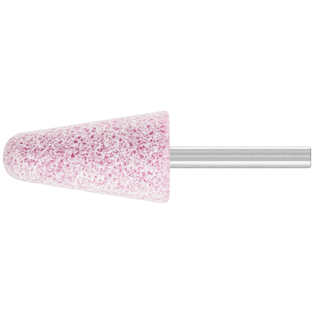 PFERD TOOLS STEEL EDGE Schleifstift Kegel Ø 25x45 mm Schaft-Ø 6 mm A30 für Stahl- und Stahlguss