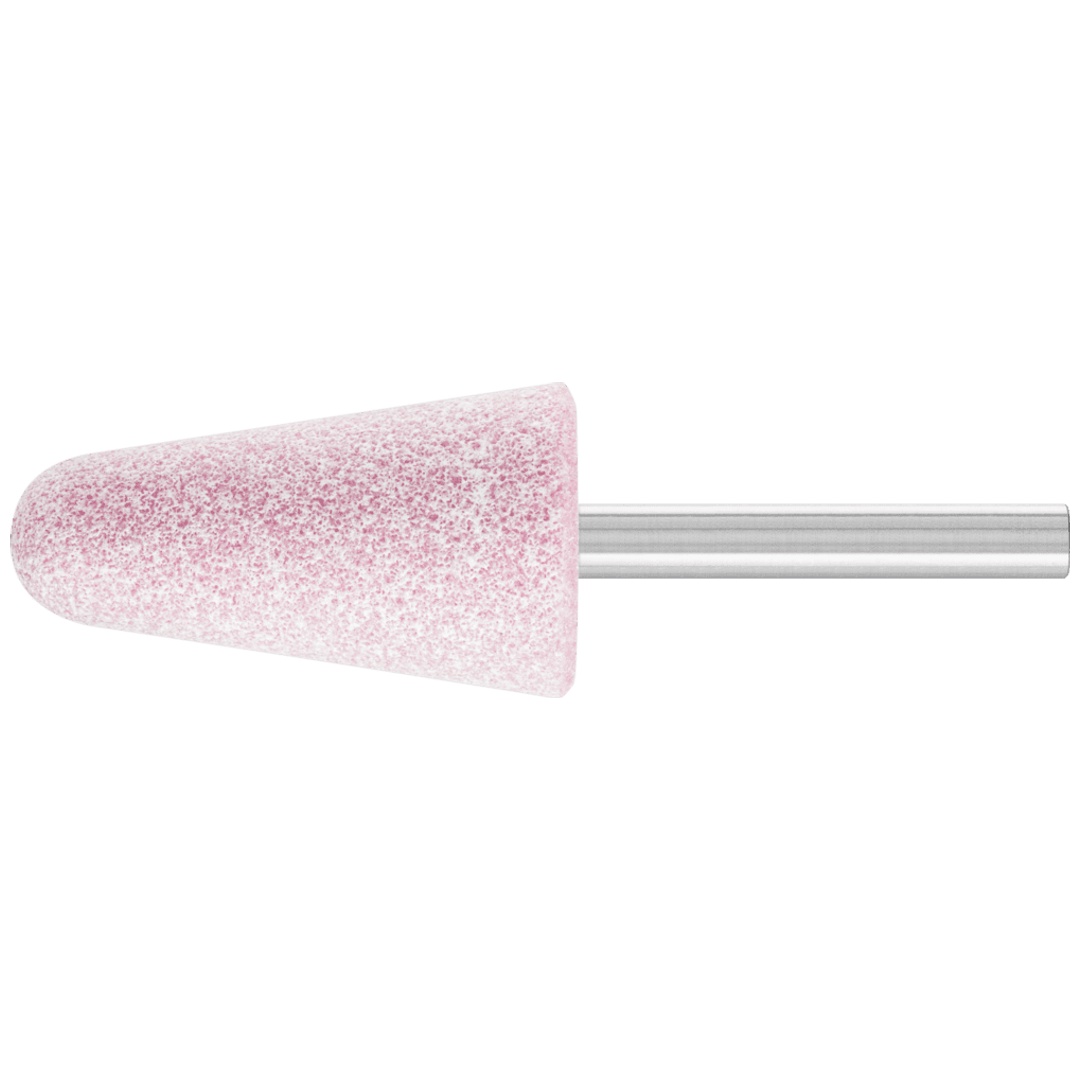 PFERD TOOLS STEEL EDGE Schleifstift Kegel Ø 25x45 mm Schaft-Ø 6 mm A60 für Stahl- und Stahlguss