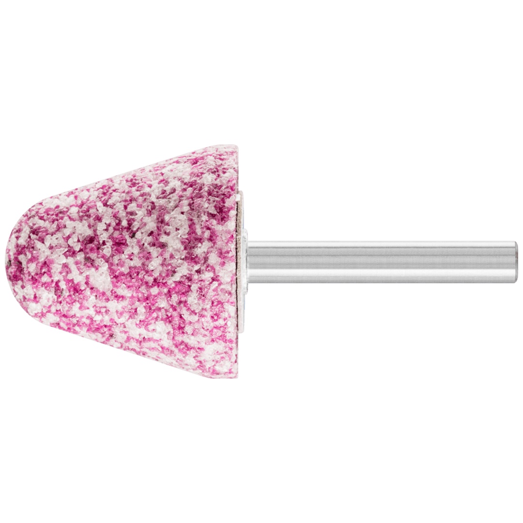 PFERD TOOLS STEEL Schleifstift Kegel Ø 32x32 mm Schaft-Ø 6 mm A24 für Stahl- und Stahlguss