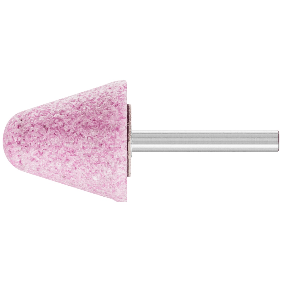 PFERD TOOLS STEEL EDGE Schleifstift Kegel Ø 32x32 mm Schaft-Ø 6 mm A24 für Stahl- und Stahlguss