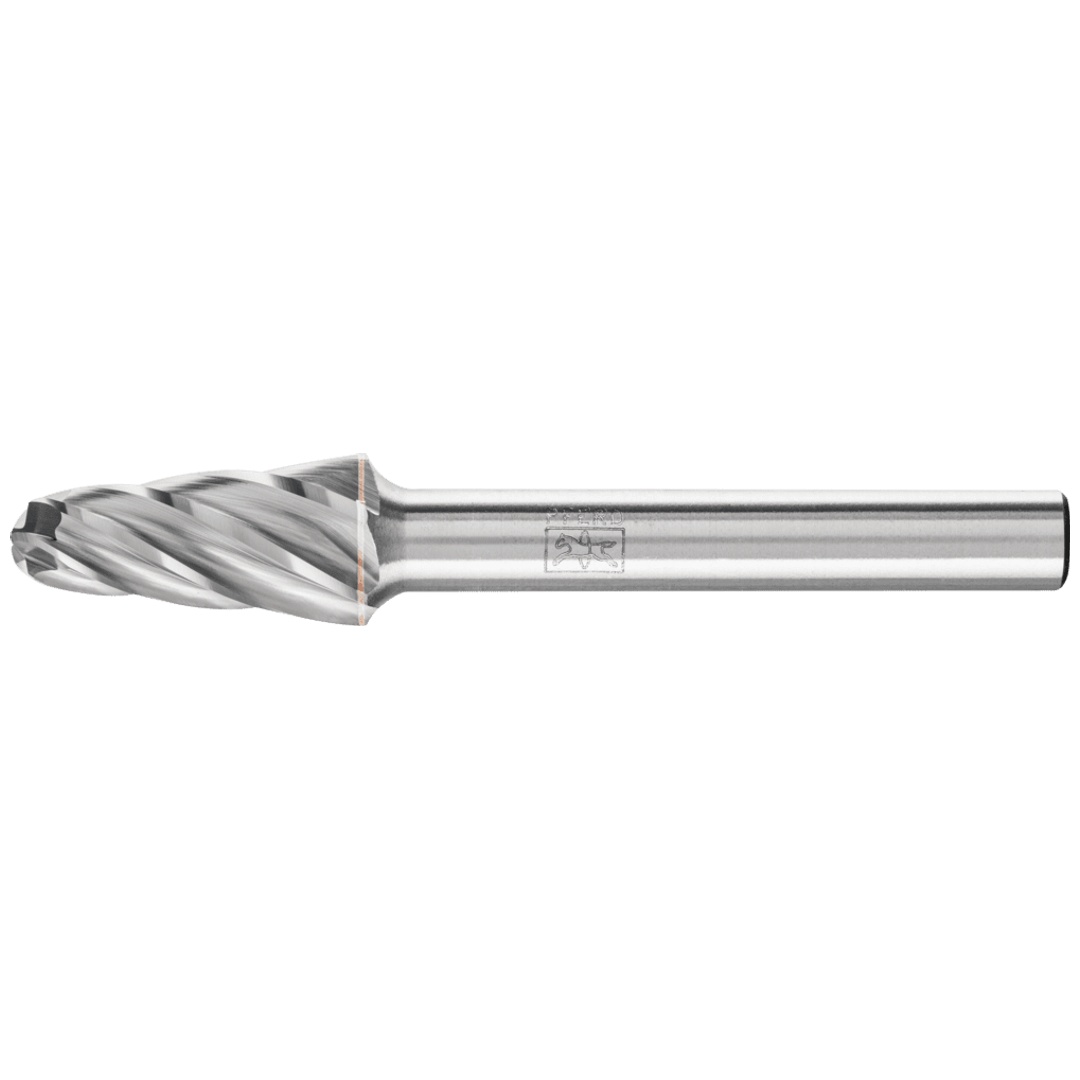 PFERD TOOLS Hartmetall Hochleistungsfrässtift ALU Rundkegel KEL Ø 10x20mm Schaft-Ø 6mm für Alu/NE Metalle