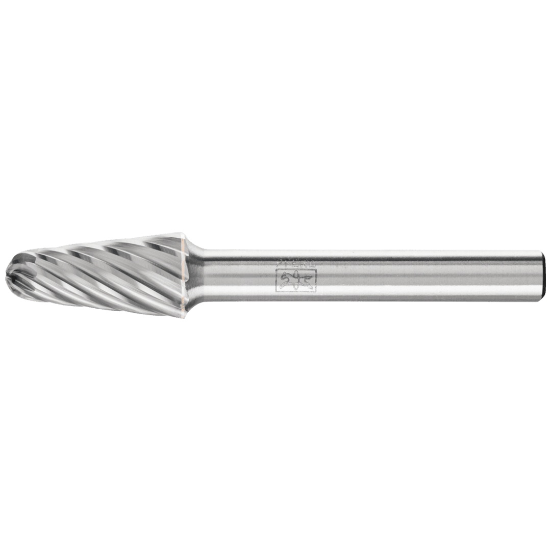 PFERD TOOLS Hartmetall Hochleistungsfrässtift INOX Rundkegel KEL Ø 10x20mm Schaft-Ø 6 mm für Edelstahl