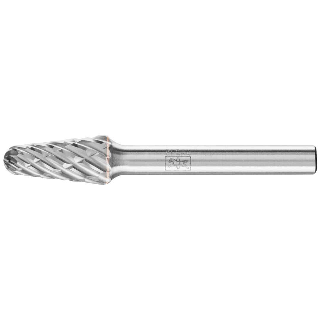 PFERD TOOLS Hartmetall Hochleistungsfrässtift STEEL Rundkegel KEL Ø 10x20mm Schaft-Ø 6 mm für Stahl