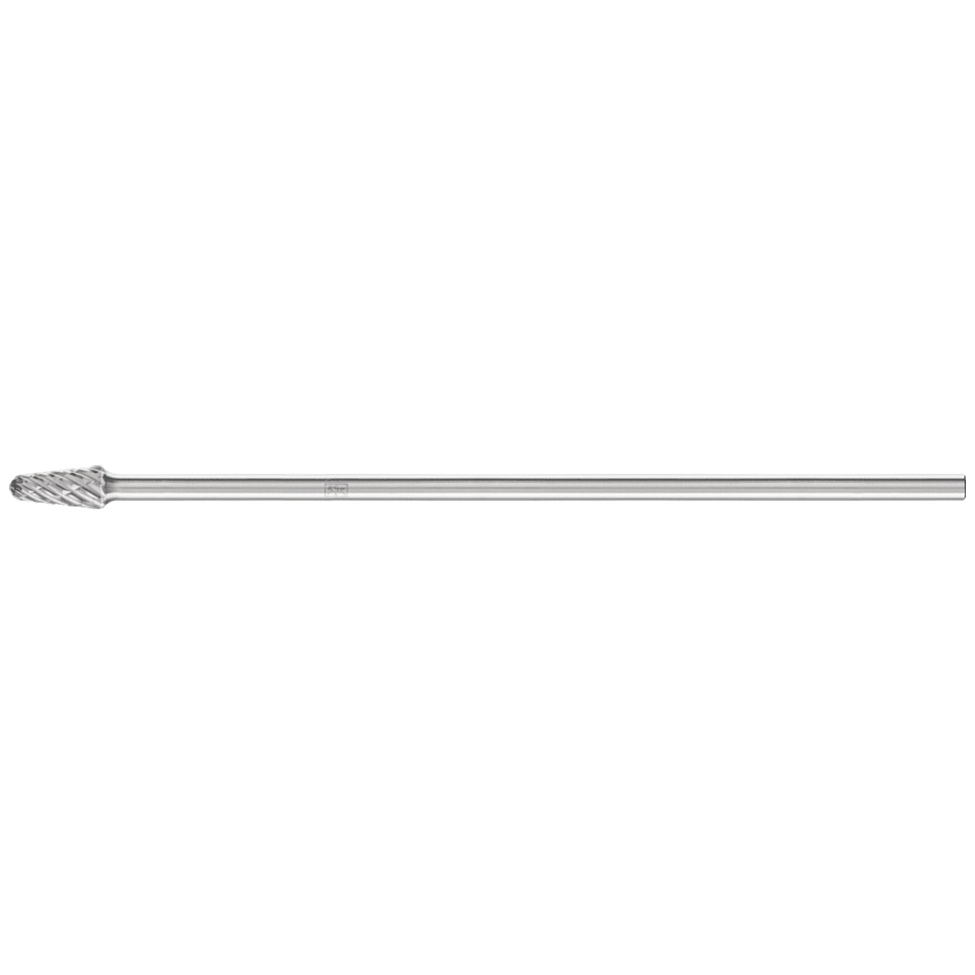 PFERD TOOLS Hartmetall Hochleistungsfrässtift STEEL Rundkegel KEL Ø 10x20mm Schaft-Ø 6x150mm für Stahl