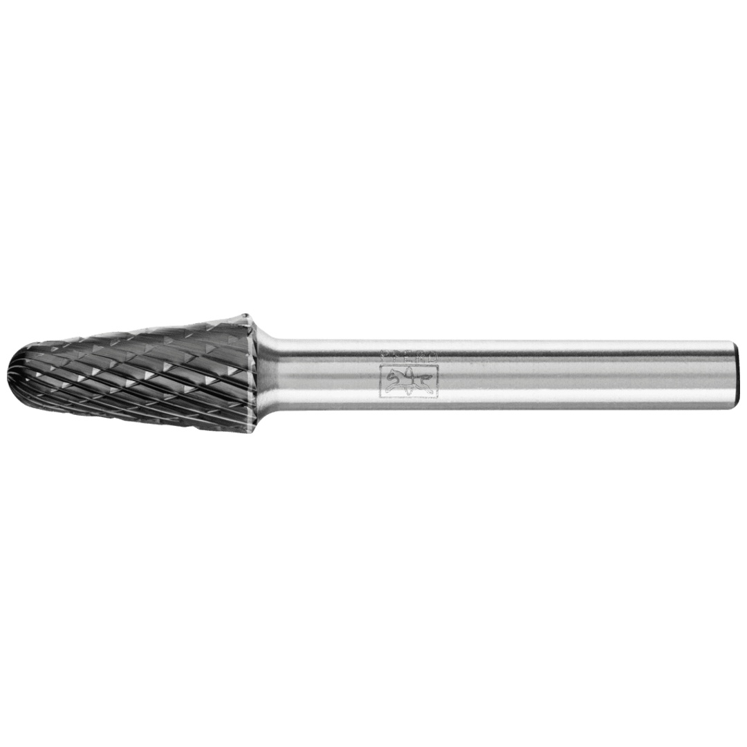 PFERD TOOLS Hartmetall Hochleistungsfrässtift Rundkegel KEL Ø 10x20mm Schaft-Ø 6 mm Z3P HICOAT universal