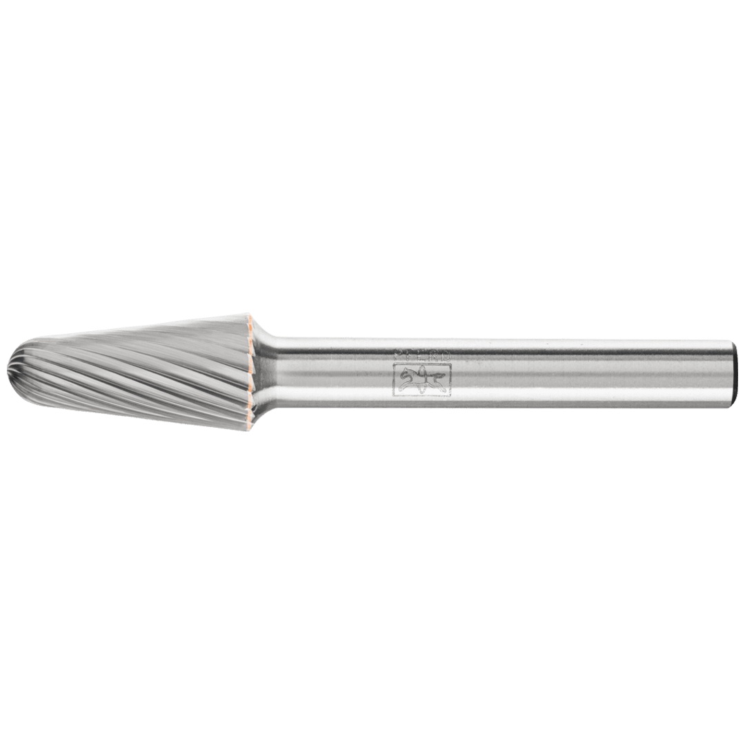 PFERD TOOLS Hartmetall Frässtift Rundkegel KEL Ø 10x20mm Schaft-Ø 6 mm Z3 universal mittel