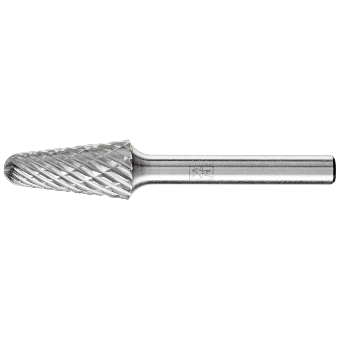 PFERD TOOLS Hartmetall Hochleistungsfrässtift ALLROUND Rundkegel KEL Ø 12x25mm Schaft-Ø 6mm universal grob