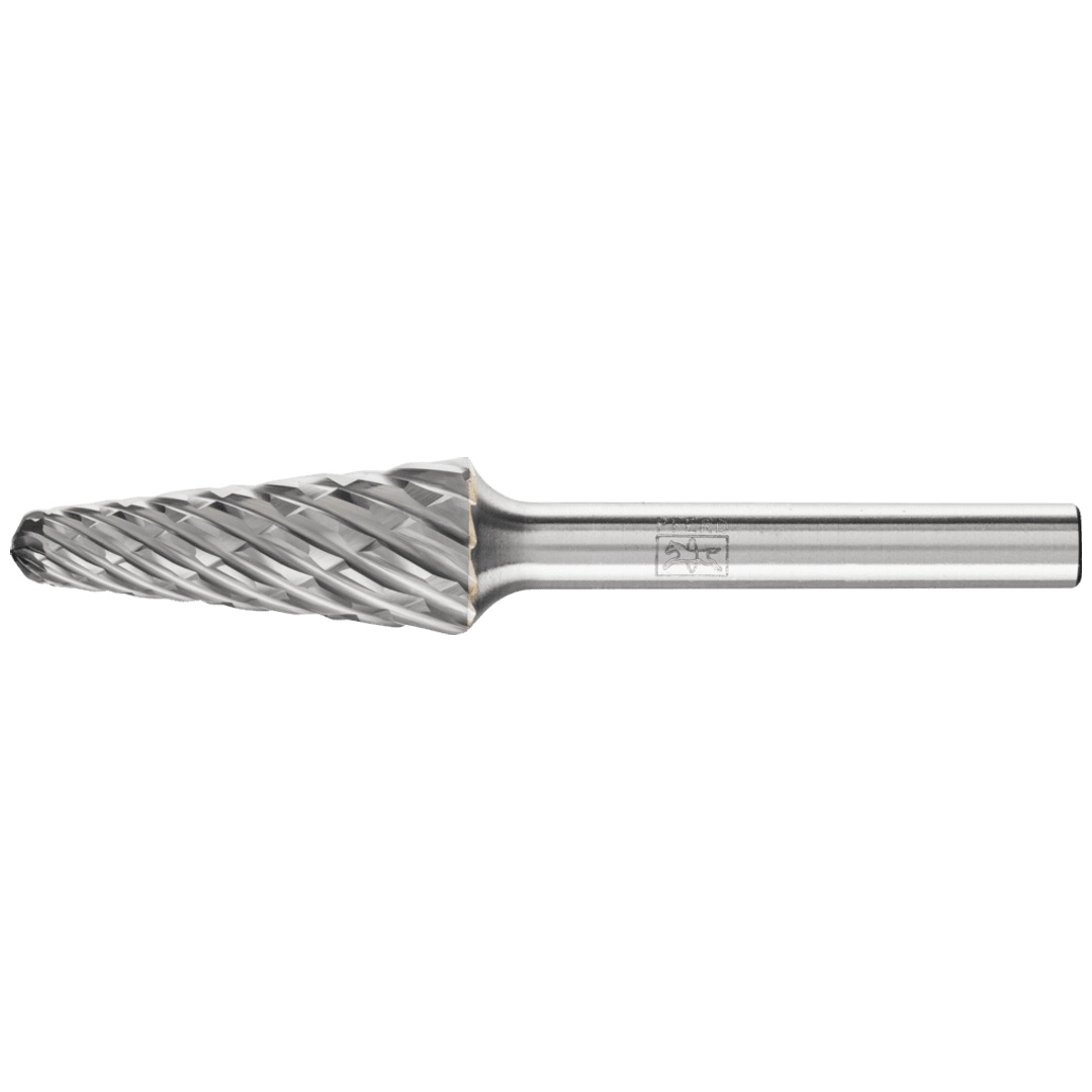 PFERD TOOLS Hartmetall Hochleistungsfrässtift CAST Rundkegel KEL Ø 12x30mm Schaft-Ø 6 mm für Gußeisen