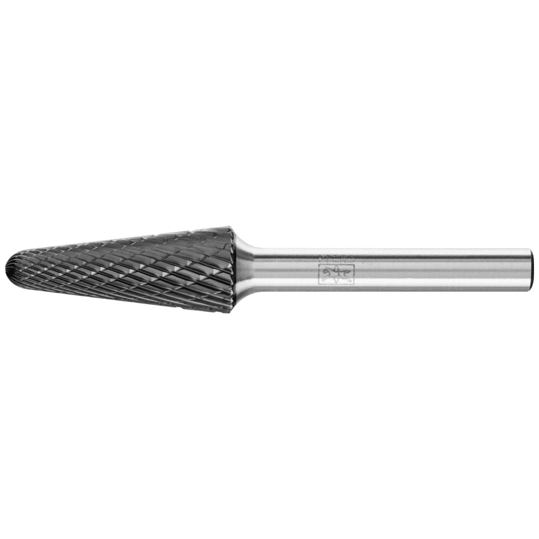 PFERD TOOLS Hartmetall Hochleistungsfrässtift Rundkegel KEL Ø 12x30mm Schaft-Ø 6 mm Z3P HICOAT universal