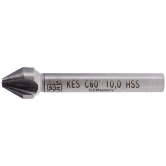 PFERD HSS Kegel-und Entgratsenker 60° Ø 10mm Schaft-Ø 6 mm DIN 334 C