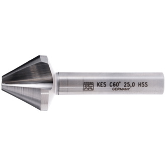 PFERD HSS Kegel-und Entgratsenker 60° Ø 25 mm Schaft-Ø 10mm DIN 334 C