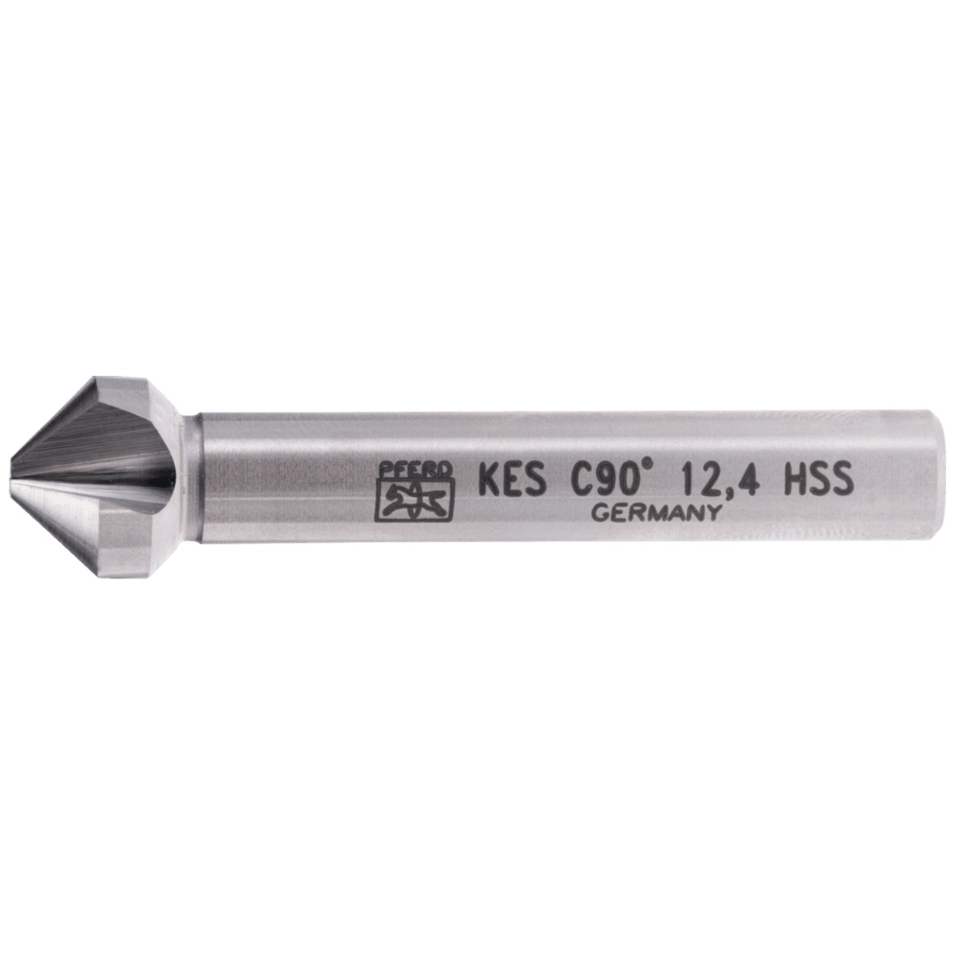 PFERD TOOLS HSS Kegel-und Entgratsenker 90° Ø 12,4 mm Schaft-Ø 8 mm DIN 335 C