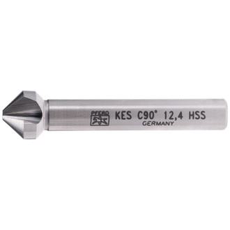 PFERD HSS Kegel-und Entgratsenker 90° Ø 12,4 mm Schaft-Ø 8 mm DIN 335 C