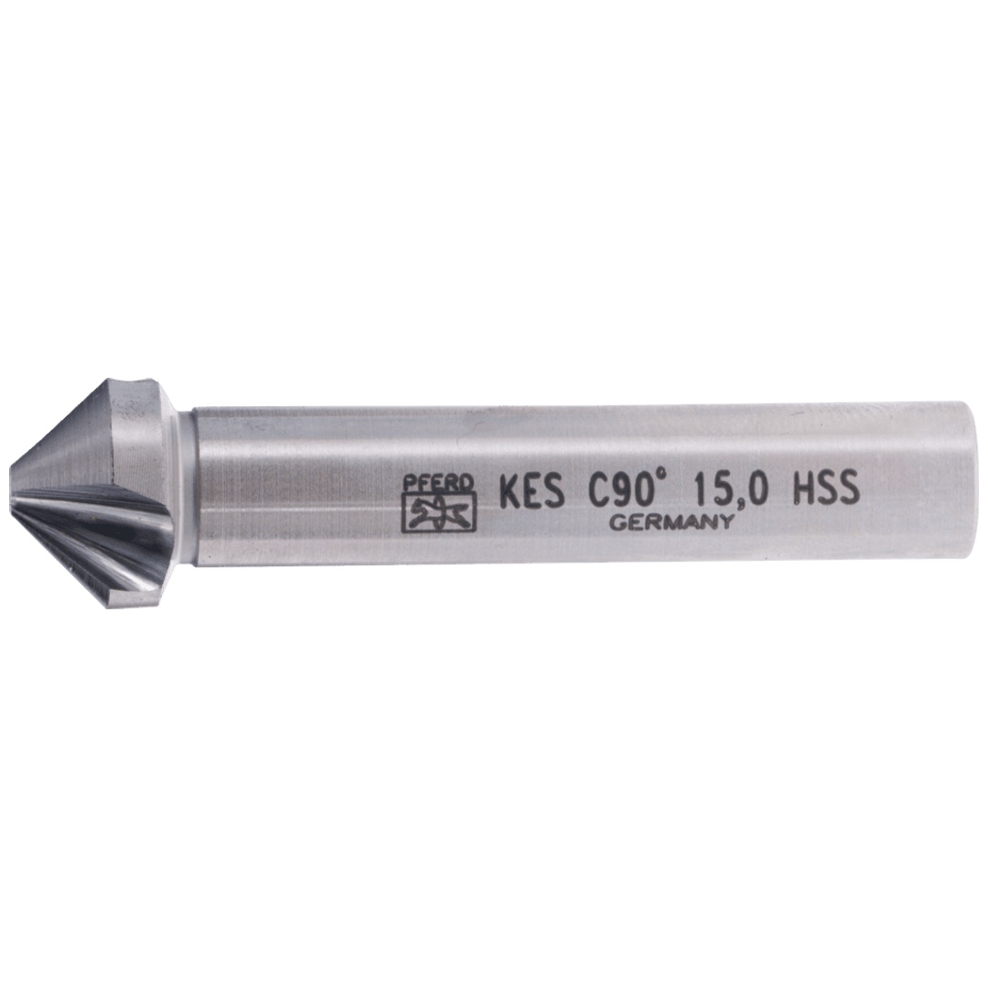 PFERD TOOLS HSS Kegel-und Entgratsenker 90° Ø 15 mm Schaft-Ø 10mm DIN 335 C
