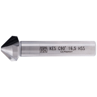 PFERD HSS Kegel-und Entgratsenker 90° Ø 16,5 mm Schaft-Ø 10mm DIN 335 C