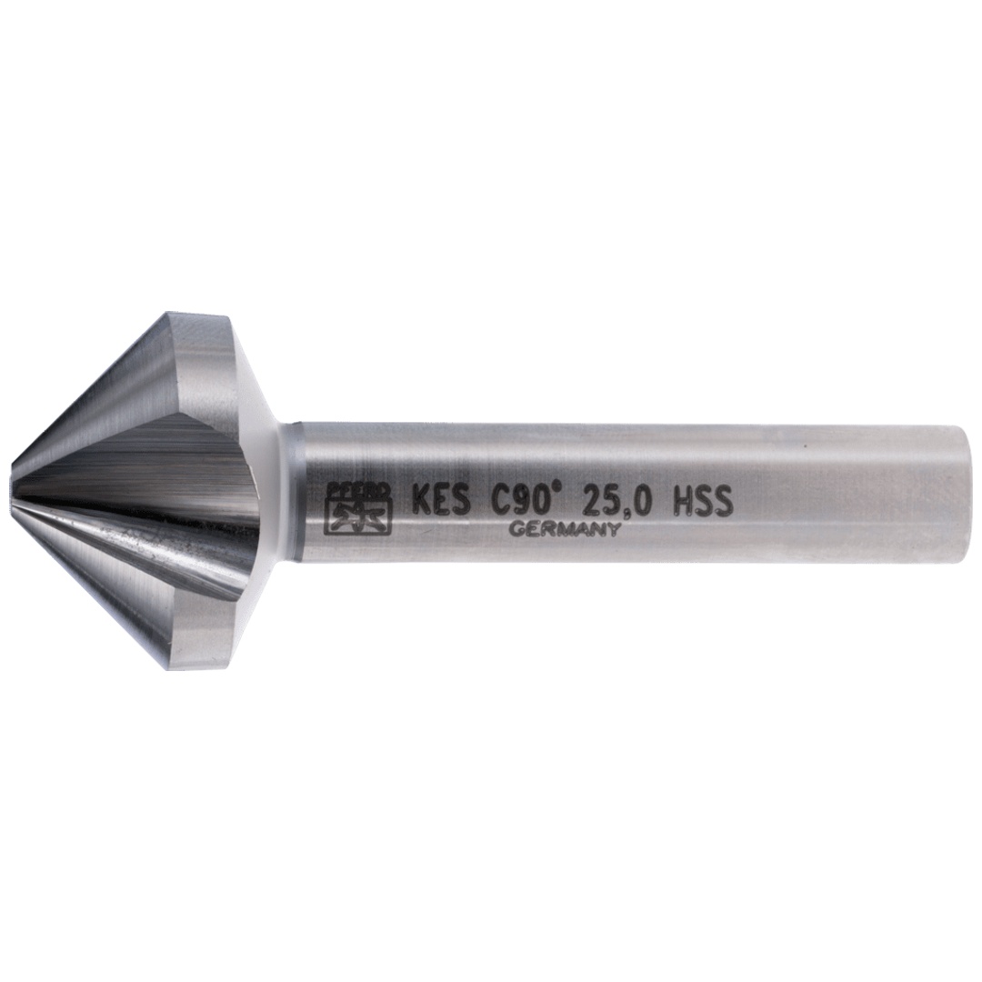 PFERD TOOLS HSS Kegel-und Entgratsenker 90° Ø 25 mm Schaft-Ø 10mm DIN 335 C