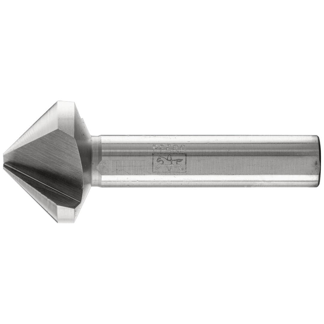 PFERD TOOLS HSS Kegel-und Entgratsenker 90° Ø 28 mm Schaft-Ø 12 mm DIN 335 C 3-Flächenschaft