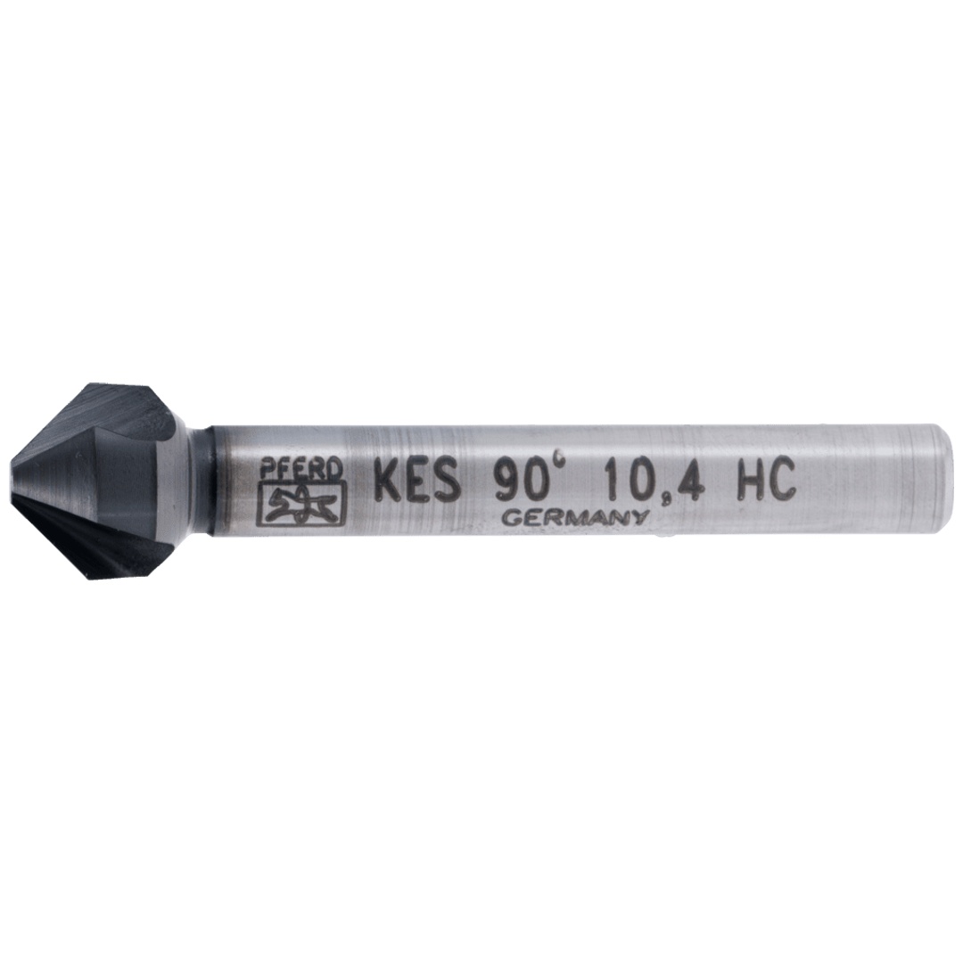 PFERD TOOLS HSS Kegel-und Entgratsenker 90° Ø 10,4 mm Schaft-Ø 6 mm DIN 335 C HICOAT beschichtet
