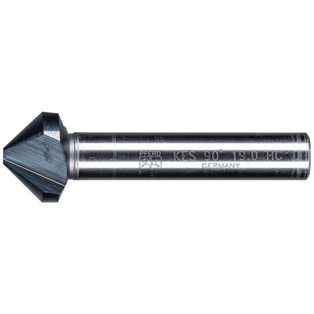 PFERD TOOLS HSS Kegel-und Entgratsenker 90° Ø 19 mm Schaft-Ø 10mm DIN 335 C HICOAT beschichtet