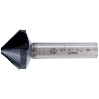 PFERD HSS Kegel-und Entgratsenker 90° Ø 31 mm Schaft-Ø 12 mm DIN 335 C HICOAT 3-Flächenschaft