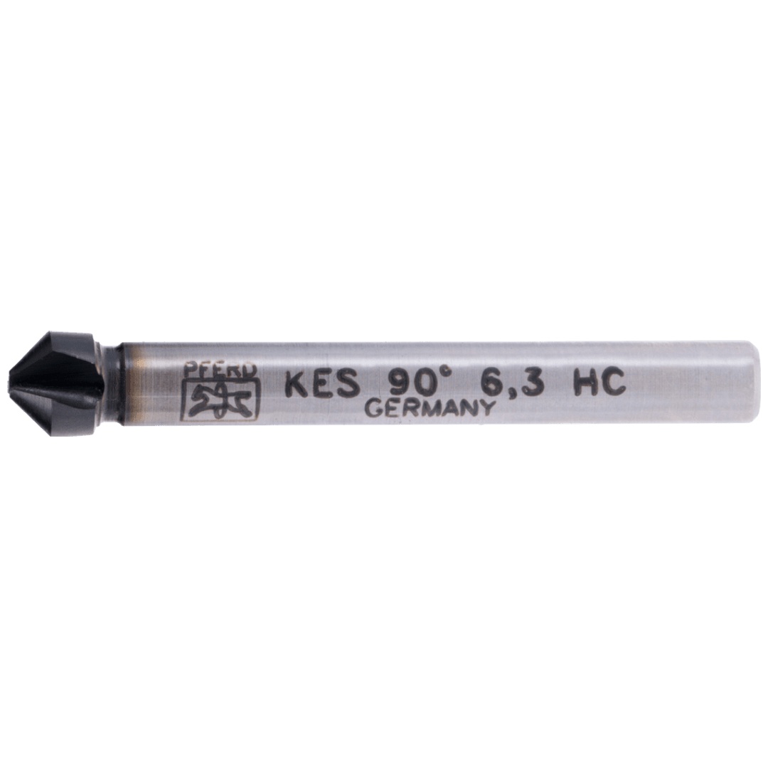 PFERD TOOLS HSS Kegel-und Entgratsenker 90° Ø 6,3 mm Schaft-Ø 5 mm DIN 335 C HICOAT beschichtet