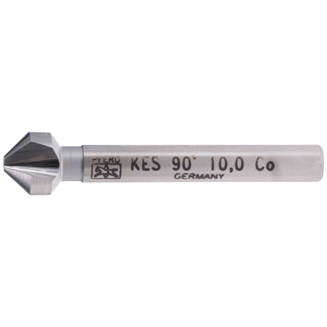 PFERD TOOLS HSSE Co5 Kegel-und Entgratsenker 90° Ø 10mm Schaft-Ø 6 mm DIN 335 C