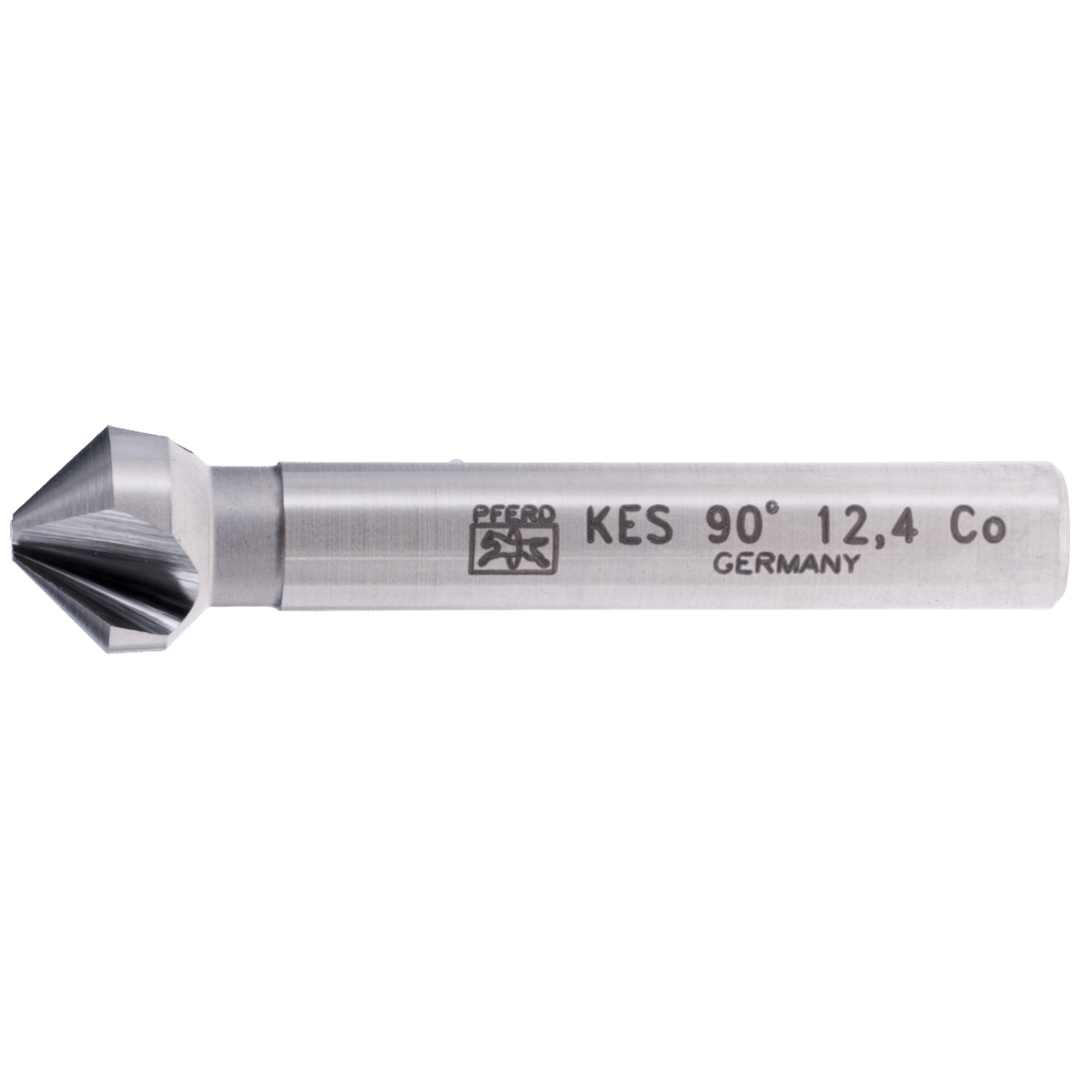 PFERD TOOLS HSSE Co5 Kegel-und Entgratsenker 90° Ø 12,4 mm Schaft-Ø 8 mm DIN 335 C