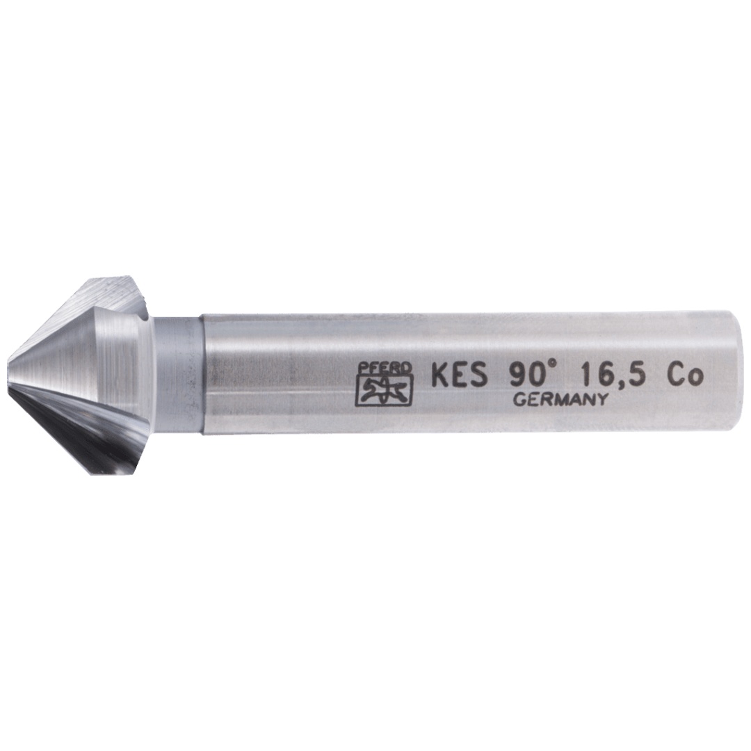 PFERD TOOLS HSSE Co5 Kegel-und Entgratsenker 90° Ø 16,5 mm Schaft-Ø 10mm DIN 335 C