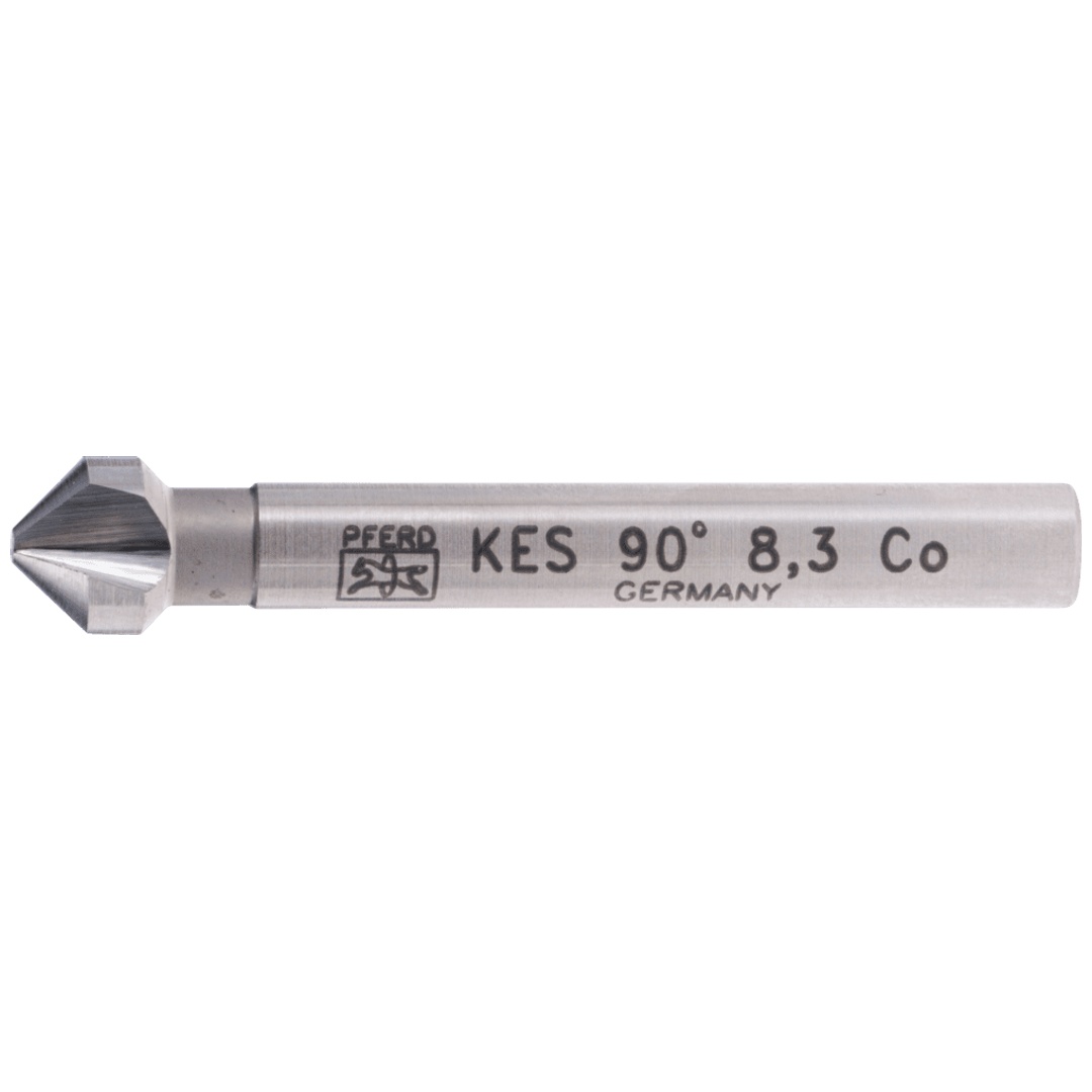 PFERD TOOLS HSSE Co5 Kegel-und Entgratsenker 90° Ø 8,3 mm Schaft-Ø 6 mm DIN 335 C