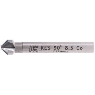 PFERD HSSE Co5 Kegel-und Entgratsenker 90° Ø 8,3 mm Schaft-Ø 6 mm DIN 335 C