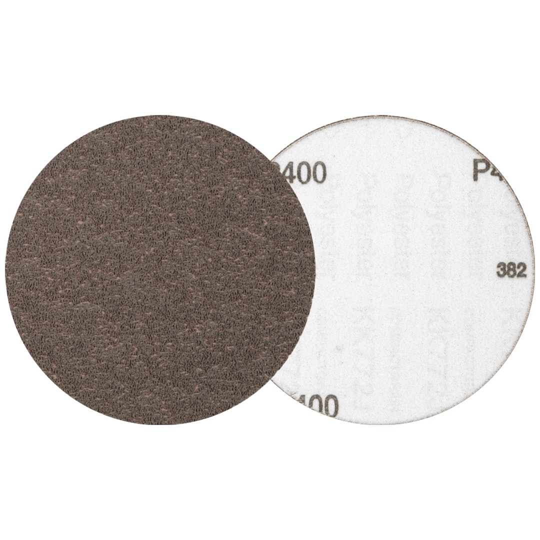 PFERD TOOLS Compactkorn Klettscheibe KR Ø 125 mm A400 CK für Feinschliff mit Winkelschleifer