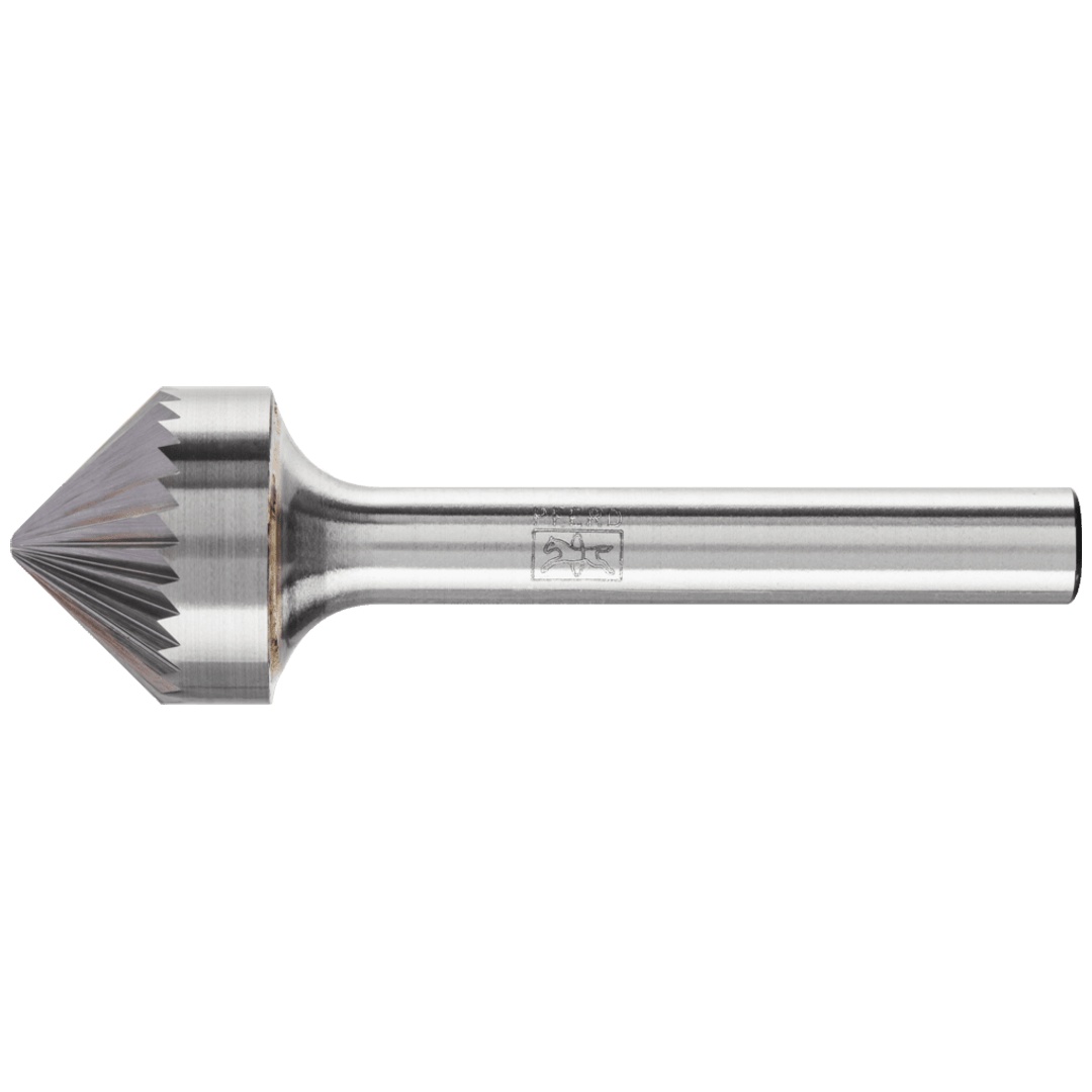 PFERD TOOLS Hartmetall Frässtift Kegelsenk KSK 90° Ø 16x08 mm Schaft-Ø 6 mm Z3 universal mittel
