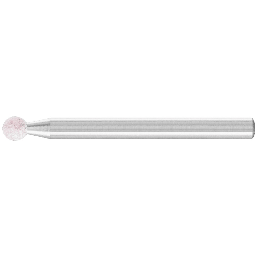 PFERD TOOLS STEEL EDGE Schleifstift Kugel Ø 3x3 mm Schaft-Ø 3 mm A100 für Stahl- und Stahlguss