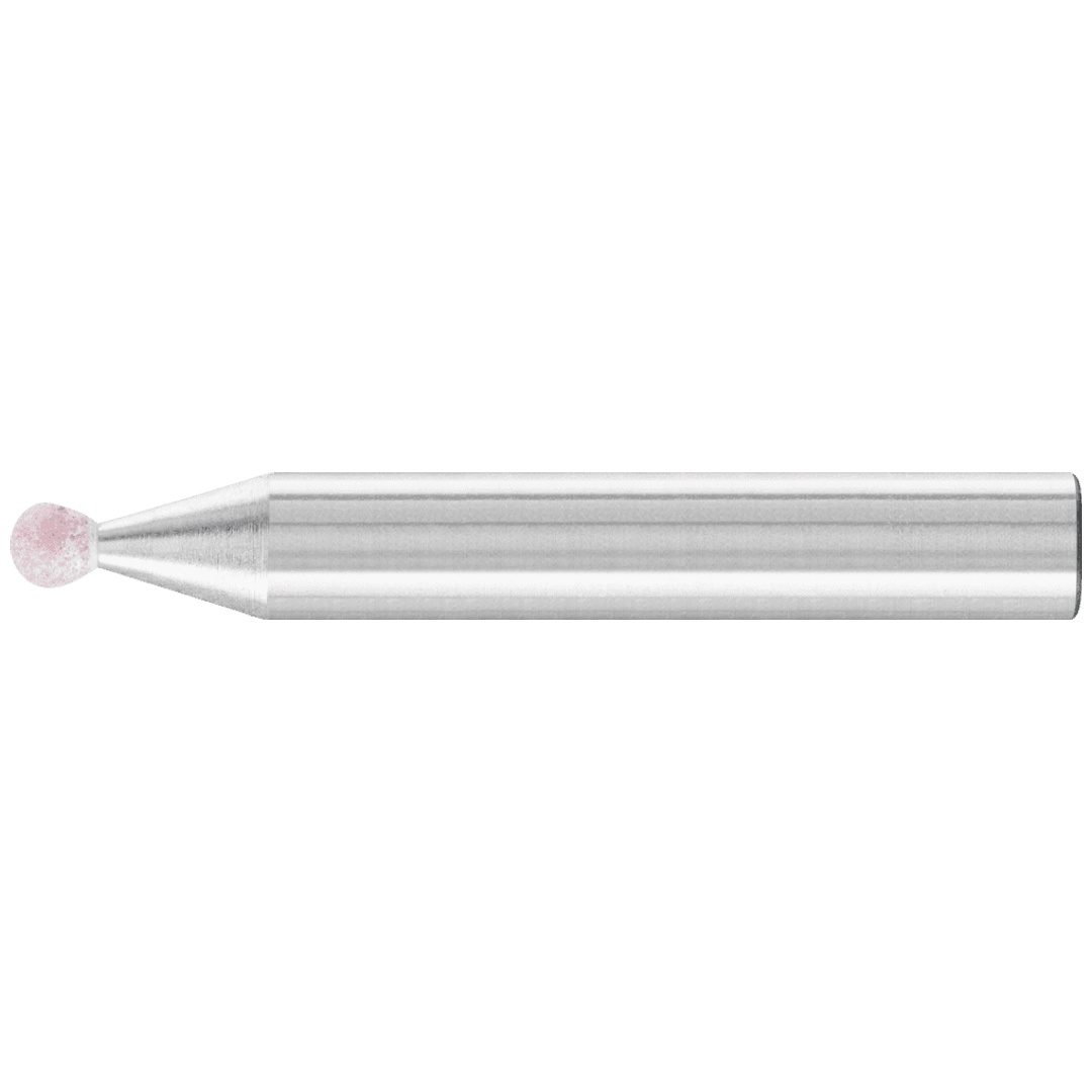 PFERD TOOLS STEEL EDGE Schleifstift Kugel Ø 3x3 mm Schaft-Ø 6 mm A100 für Stahl- und Stahlguss