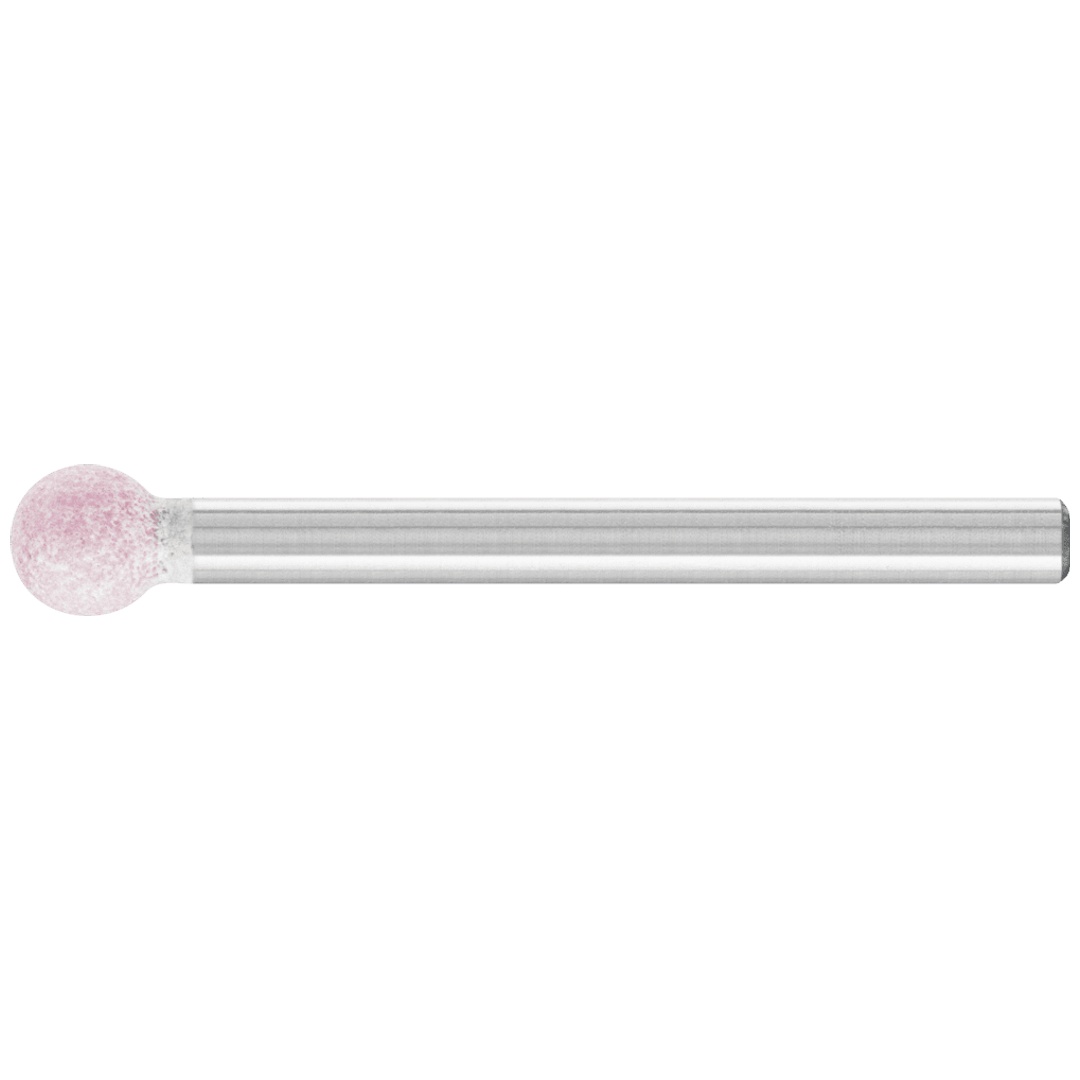 PFERD TOOLS STEEL EDGE Schleifstift Kugel Ø 5x5 mm Schaft-Ø 3 mm A100 für Stahl- und Stahlguss